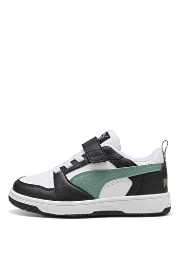 Puma Black - Green Boys' Walking Shoes 39741920-Puma Rebound V6 Lo Ac+ Ps