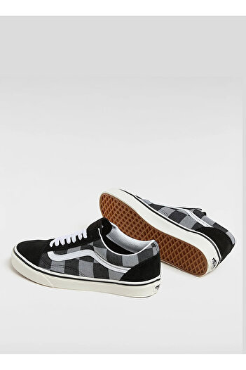 Vans VN000D5NBMA1-Old Skool Siyah Deri Erkek Lifestyle Ayakkabı