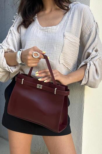 Shule Bags Geantă de mână și crossbody Blaze Burgundy