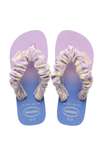 Havaianas Purple Girl's Slippers Fluffy