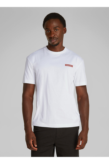 Calvin Klein White Men's T-Shirt K10K114158Yaf