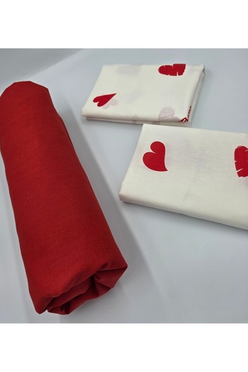 pınarhome collectıon 100% COTTON FABRIC RUBBERED SHEET+PILLOW CASE CORNER DEEP 28-30 CM SOFT FABRIC NEW SEASON