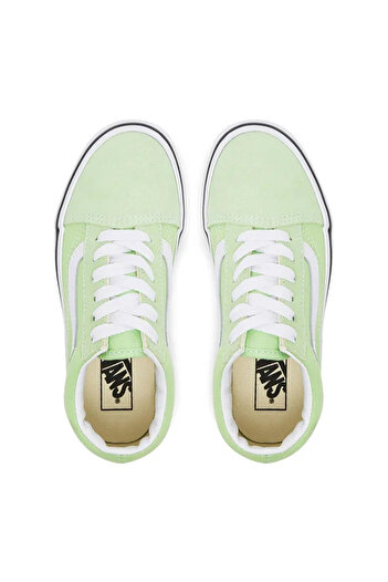 Vans Açık Yeşil Erkek Çocuk Deri Yürüyüş Ayakkabısı VN000CYVE2Y1-Old Skool