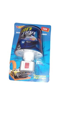 HOT WHEELS HOTWHEELS Dekoratif Abajur Gece Lambası
