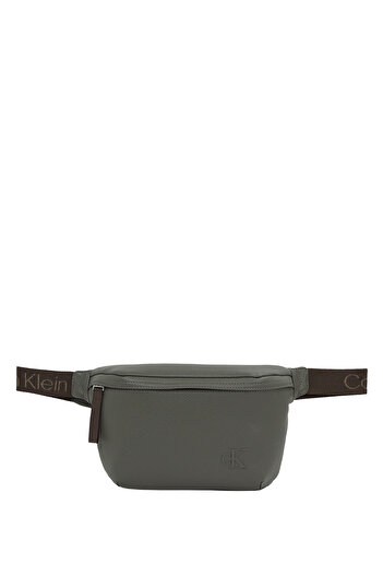 Calvin Klein Gray Men's Waist Bag Cargo Waistbag