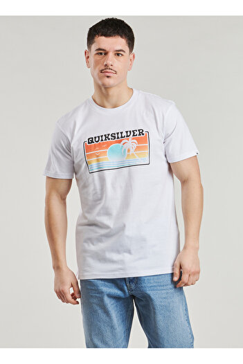 Quiksilver Kurzarm-T-Shirt für Herren – Sportsline-Kollektion, Stoff