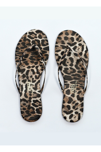 Tkees Women's Classic Stylish Casual Leopard Ii Flip Flops