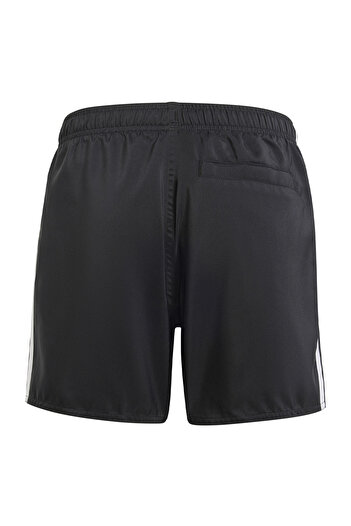 adidas Bağlamalı Bel Normal Siyah - Beyaz Erkek Çocuk Şort JD8013-3S SHORTS BY