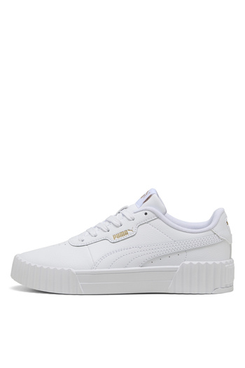 Puma Carina 3.0 Jr - Bílé a zlaté boty Puma
