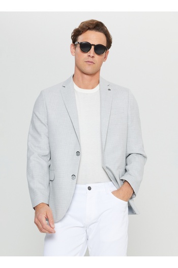 ALTINYILDIZ CLASSICS Altınyıldız Classics Regular Fit Сірий чоловічий піджак ACE004252190_GRI