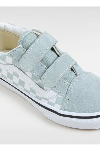 Vans Light Blue Boys' Leather Walking Shoes Vn000Cyaepo1-Old Skool V