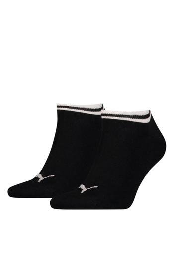 Puma 90794501 Heritage Sneaker 2P U Black Women's Socks