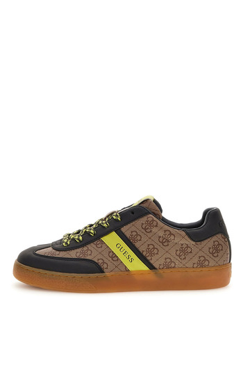 Guess Kahve - Bej Erkek Sneaker NOLA III