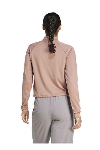 adidas Παιδικό ροζ φούτερ Tr-es 1/4zip Jp1822