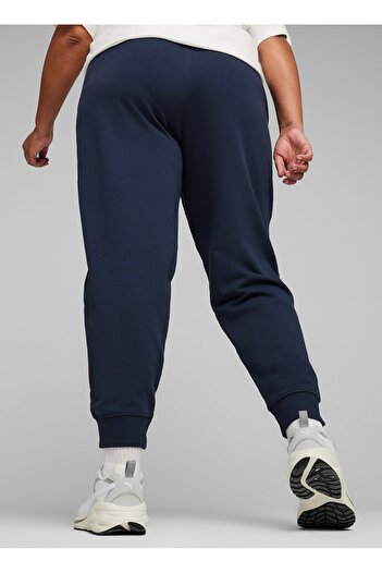 Puma 67788914 HER High-Waist Pants TR Cl Lacivert Lastikli Bel Regular Fit Kadın Eşofman Altı
