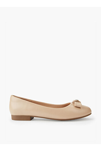 Flora Bella by Shoexpress Bow Detail Ballerina Shoes