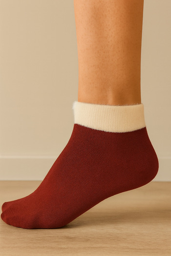 Emsay Store Quality Long Lasting Original 3 Pairs Women's Winter Thick Curled Thermal Socket Socks Winter Socks