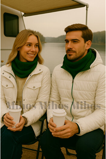 Mihos Winter Khaki Fleece Neck Collar