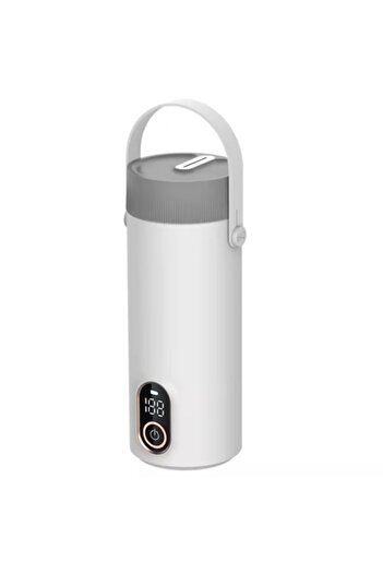 ILA PRODUCT Portable kettle 400ml, 4 temperatures, LCD, stainless steel, automatic shut-off, white