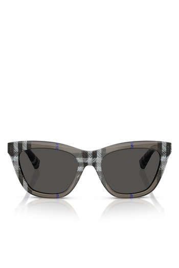 BURBERRY Be4435 Slanted Gray Women's Sunglasses