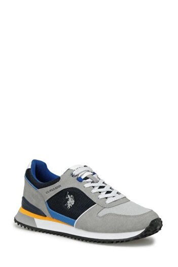 U.S. Polo Assn. U.S. Polo Assn. Tizian 4FX šedé pohodlné anatomické sportovní boty pro volný čas