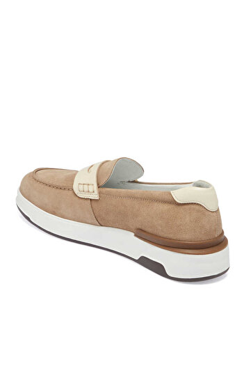 Tergan Vizon Hakiki Süet Deri Erkek Loafer - E24I1AY56786-A02