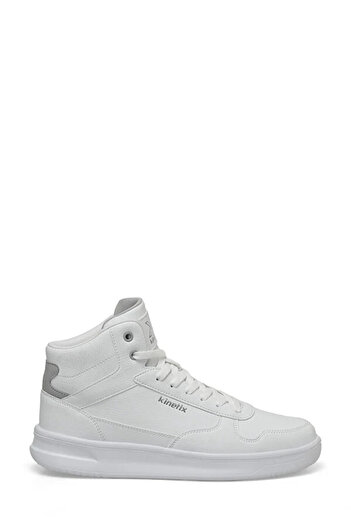 Kinetix ARBER PU HI 4FX Phlon Hafif Taban Bağcıklı Blekli Erkek High Sneaker BEYAZ