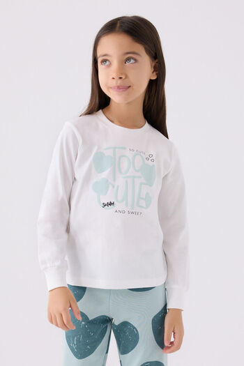 Rolypoly Girl's Blue Long Sleeve Pajama Set