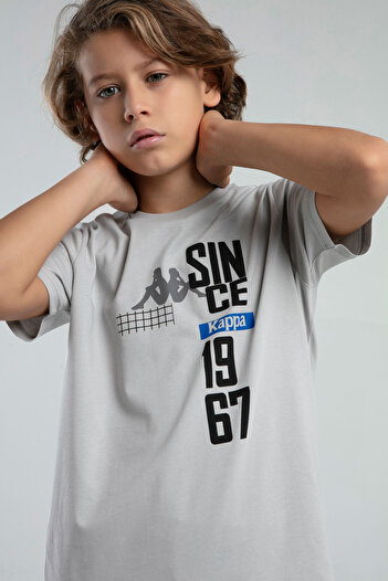 Kappa Boy's Gray T-Shirt