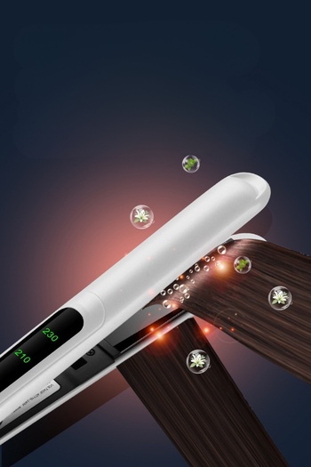 OEM Professional hair straightener/curler, Ceramic coating, adjustable temperature, Professional