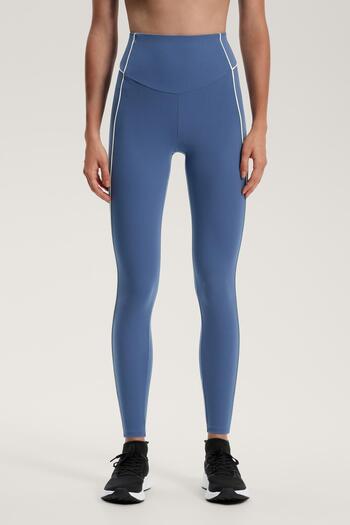 Oysho Comfortlux high rise piping 65cm ankle-length leggings