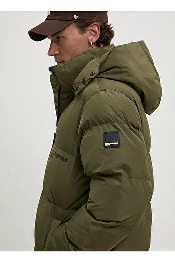 Karl Lagerfeld Jeans Haki Erkek Mont 246D1504_KLJ REGULAR PUFFER