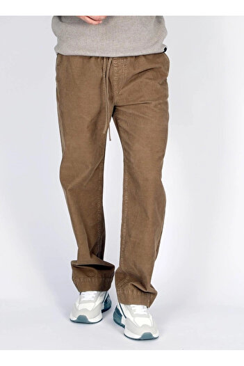 Lee Cooper Oxford Nd 1 Ανδρικό υφαντό παντελόνι Camel