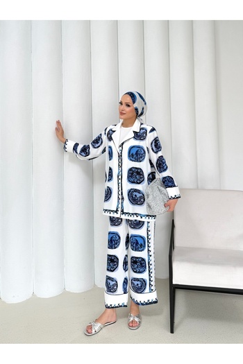 Melike Tatar Desenli Takım 32-2384