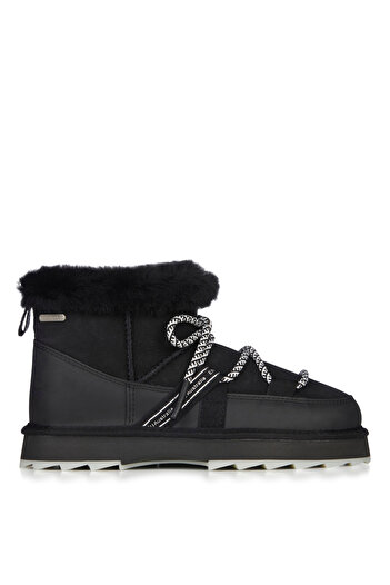 EMU Women's Black Leather Boots - W13129