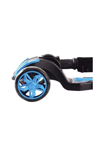 Furkan Toys Cool Wheels Led Işıklı Oturaklı Mavi Combo Scooter