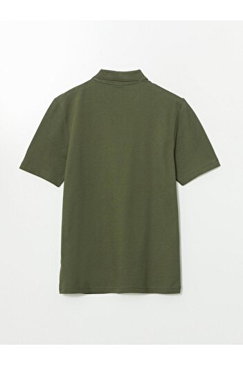 LC Waikiki Pánské tričko s krátkým rukávem Polo s límečkem (S5)