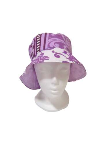 Lucille Craftshop Bucket Hat Lila