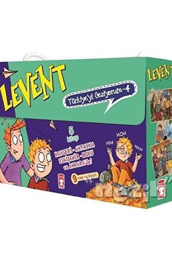 Timaş Çocuk Levent Türkiye’yi Geziyorum - 4 (5 Kitap Takım)