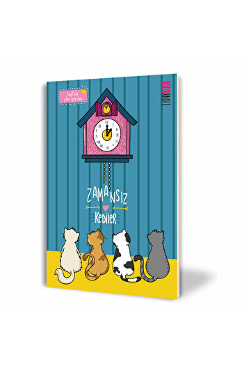 Thinkbook Timeless Cat Series - Cuckoo Clock Timeless Agenda 14X20 cm