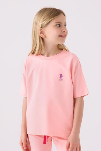 U.S. Polo Assn. Girl's Green Bermuda Suit