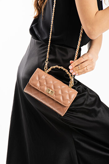 VESSARA Kendall Model Leather Women's Hand and Shoulder Bag
