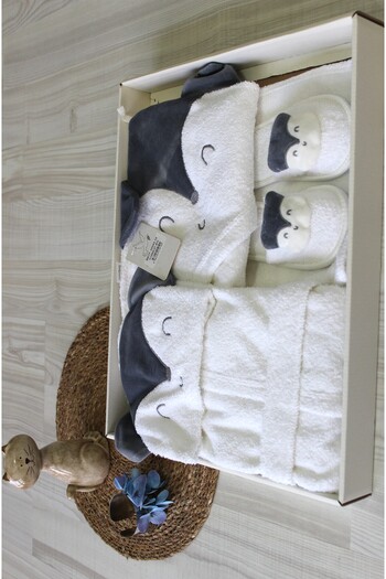 Bebitof Barbosa Fox Bathrobe Set (Lion, Bear, Fox)