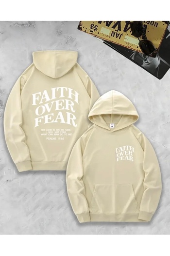 FUFLUNS ΦΟύτερ με στάμπα FAITH OVER FEAR