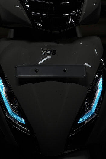 Banxtre Headlight Design Sticker Set (Right and Left) Compatible with Daytime Running Lights for Tvs Jupiter 125