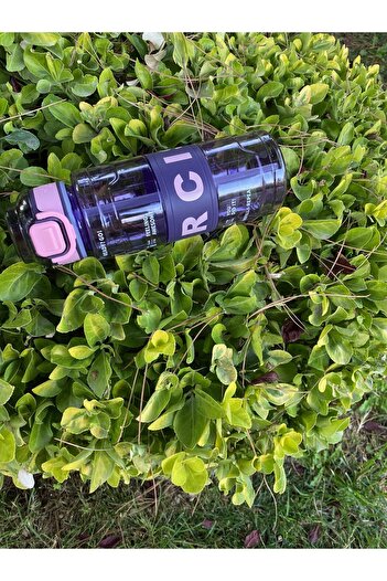 MUBX Motivational Water Bottle Transparent 800ml Water Bottle Sports Water Bottle Bpa Free (with Strap)