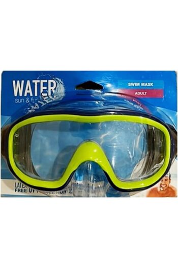 water sun & fun Goggles Youth 8+ Swim Mask Multicolor (BLUE)