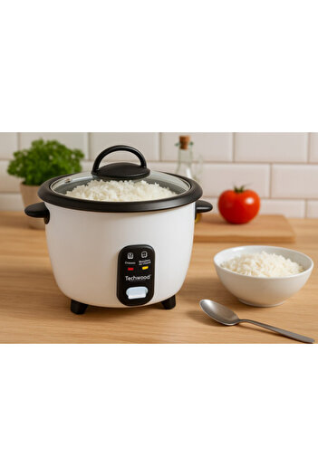 Techwood TCR-256 rice cooker, 2.5L, 850W, removable bowl