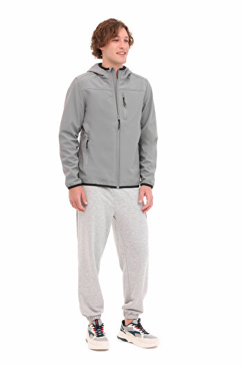 Kinetix ML BASIC SOFTSHELL 5PR Gri Erkek Softshell