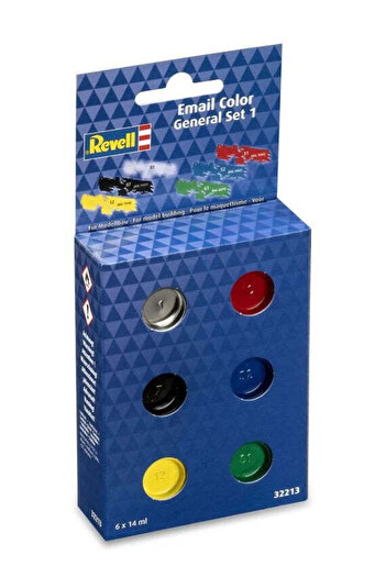 REVELL Enamel Color Set – General 1 Glossy (6 X 14 Ml) –